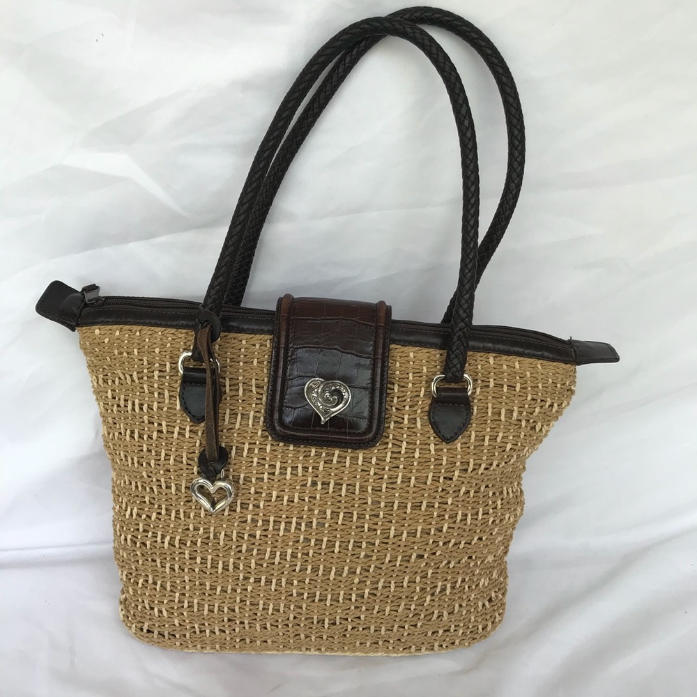 Brighton woven handbag